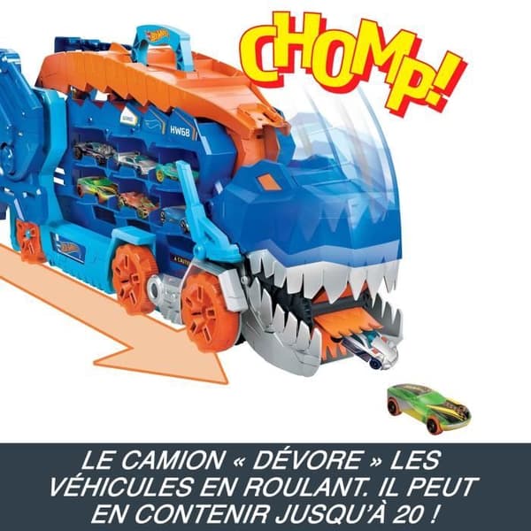 Méga Transportör T-rex Suprême - Hot Wheels Dinosaurie Mattel HNG50