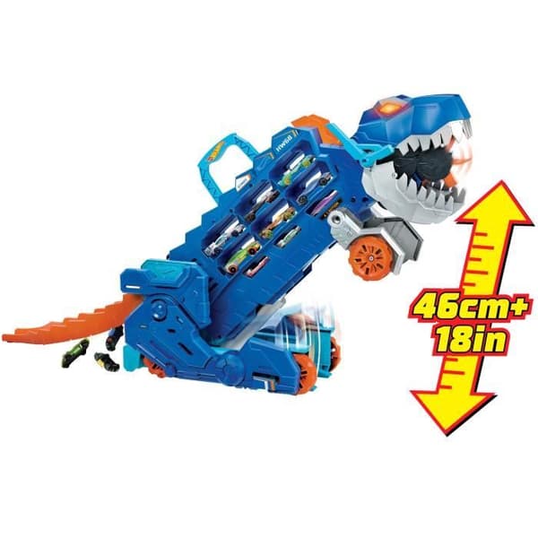 Méga Transportör T-rex Suprême - Hot Wheels Dinosaurie Mattel HNG50