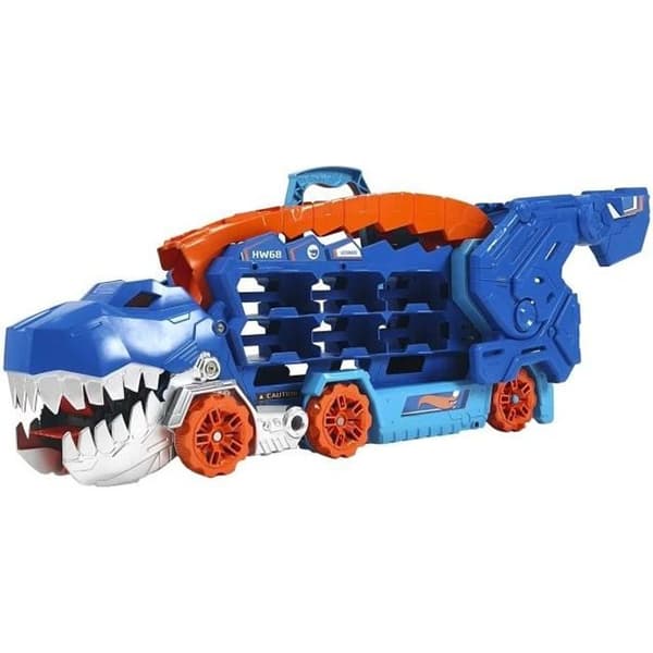 Méga Transportör T-rex Suprême - Hot Wheels Dinosaurie Mattel HNG50