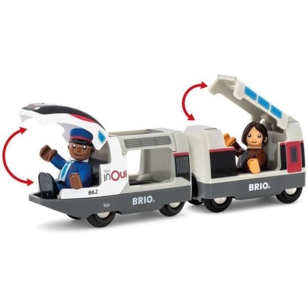 Brio Train TGV INOUI SNCF - träbana