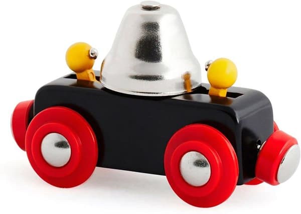 Bell Wagon - BRIO - Tågleksak i trä - Blandat - från 3 år