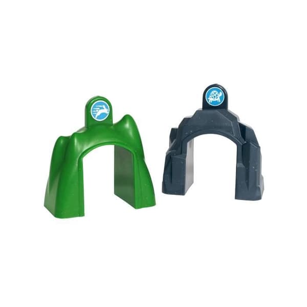 BRIO World - Smart Tech - 33935 - Set med 2 smarta grindar - Träleksak