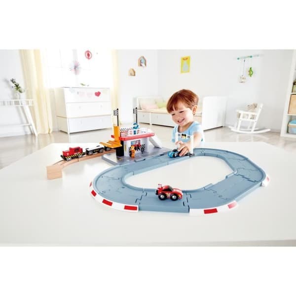 Tåg - HAPE - E3734 - Flerfärgad - Röd och grå - Pojke - 3 år