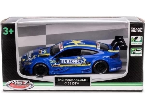 MSZ 1:43 Mercedes-AMG C 63 DTM/67351A/blue