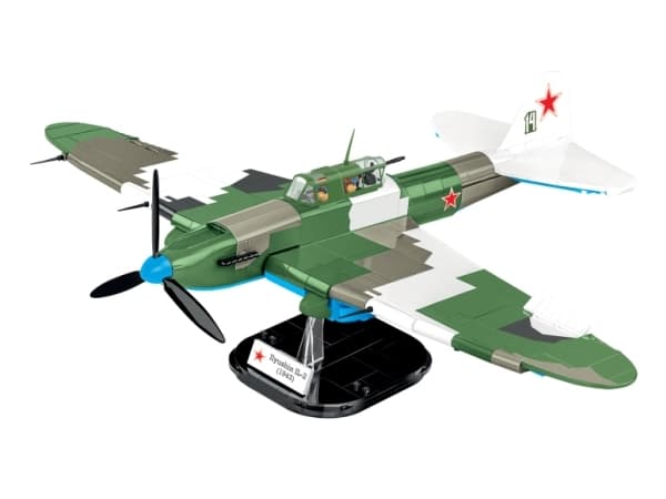 Cobi Klocki Historiallinen kokoelma Toinen maailmansota Iljushin IL-2 1943 643 lohkoa