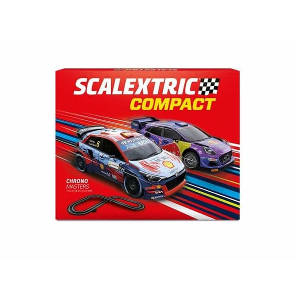 Væddeløbsbane Scalextric Chrono Masters 3,6 m 114 x 114 cm