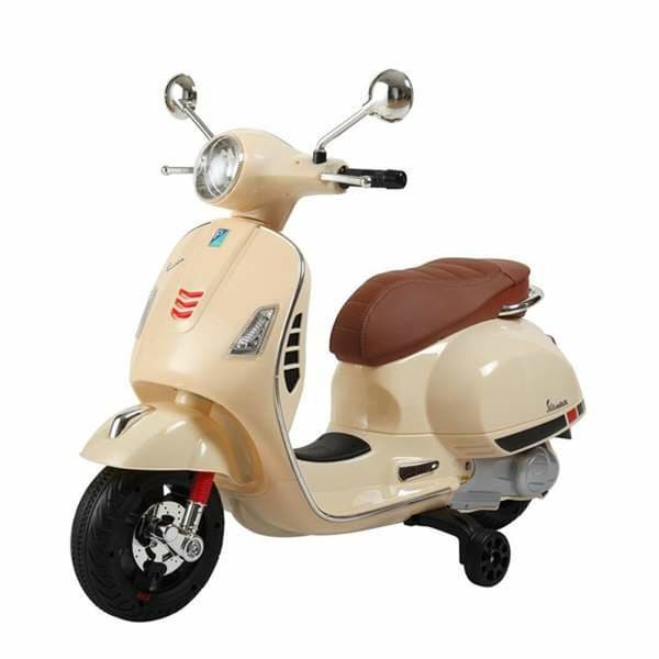 Elektrisk løbehjul til børn Vespa Beige 102 x 50,5 x 75,5 cm