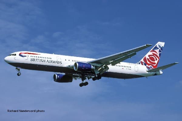 Revell Boeing 767-300ER British Airways Chelsea Rose, Fixed-wing aircraft model, Kokoamispakkaus, 1:144, Boeing 767-300ER British Airways Chelsea Ros