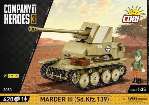 COBI COH 3 Marder III SD.KFZ.139 425kl 3050