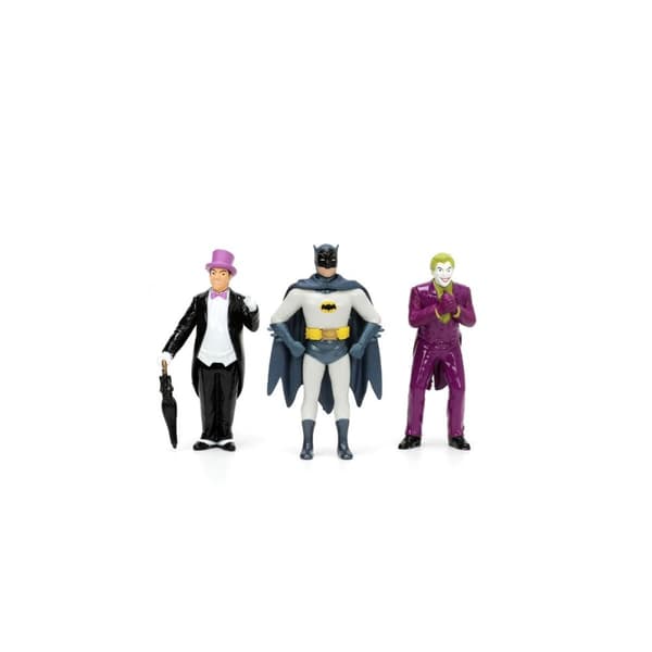Bil Batman Batmóvil 1966 Classic 19 cm
