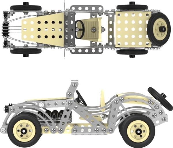 TechnoK 4821 metal construction blocks