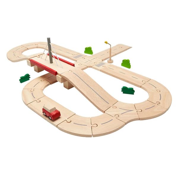 Plan Toys - Road set - TROUSSELIER