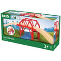 Miniatyrbild 1 av 5: BRIO World Curved Wooden Bridge - Ravensburger - Blandat från 3 år - Flerfärgad