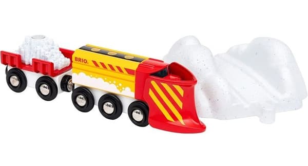 BRIO Snöplogståg - Tillbehör Tågbana i trä - Blandat från 3 år