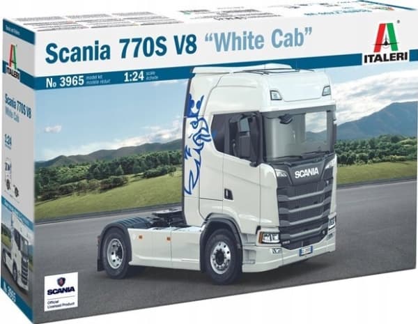 ITALIA Scania 770S V8 White Cab 1/24