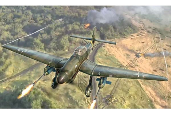 ITALERI Ju-87G-1 Stuka Kanonenvogel 1/48