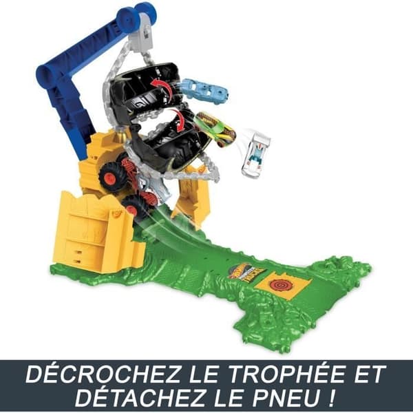 Hot Wheels-Monster Trucks Arena Smashers Challenge Laddar Rhinomite HTP18