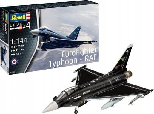 Revell Eurofighter Typhoon RAF 1/144 muovimalli
