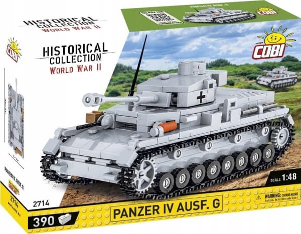 Cobi COBI 2714 Historical Collection WWII Czołg Panzer IV Ausf. D 320 klocków