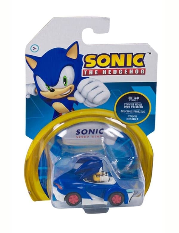 Sonic Fordon Die-Cast 1:64 Sonic Speed Star