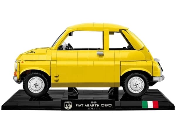 COBI Fiat Abarth 595 - Executive Edition, Byggklossar, 12 År, 1223 styck