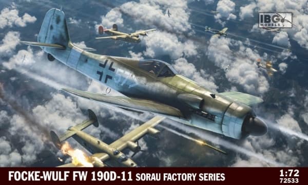 IBG Fw 190 D11 Sorau tehdassarja 1/72