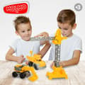 Miniatyrbillede 8 af 8: Bygningskøretøjer Colorbaby 31 x 41 x 9,5 cm (4 enheder) 3 Dele