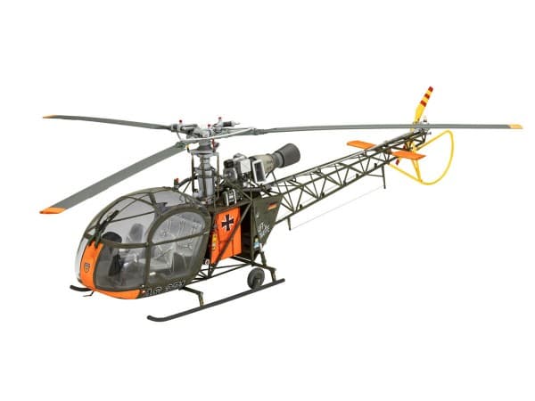 Revell Plastmodell Helikopter Alouette II 1/32