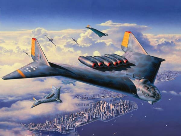 Revell Plastic Model Plane P-Series Arado AR E.555 1/72 Revell