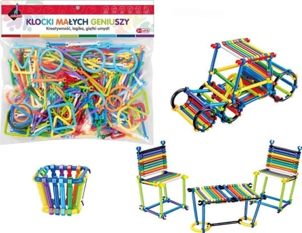 Blocks of little geniuses sticks - 436 elements