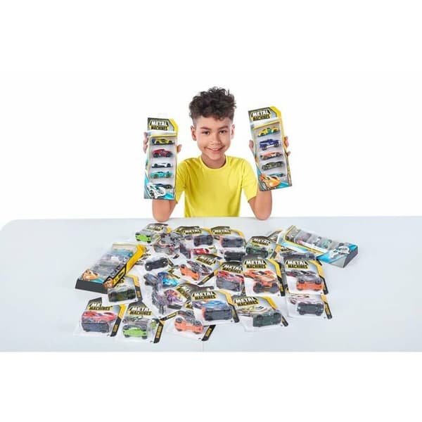 Set med 5 bilar Zuru Metal Machines