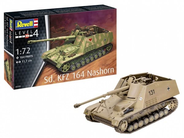 Revell plastmodell Sd.Kfz. 164 Nashorn 1/72