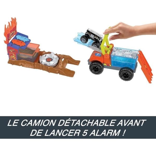 Hot Wheels-nödfordonssats 5 larm-färgväxlare HPN73