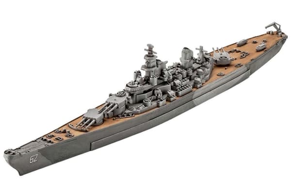 Model Set USS New Jersey 1:1200