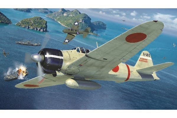 Airfix Muovimalli Mitsubishi A6M2b Zero 1/72