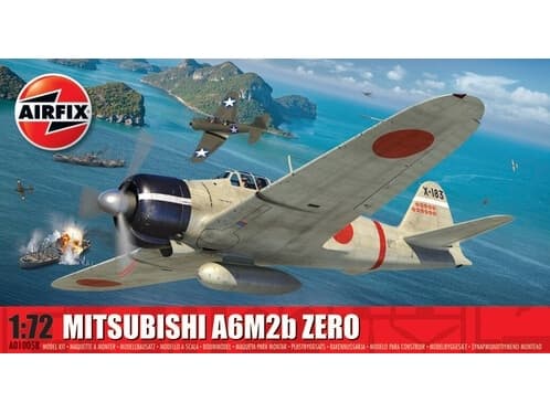 Airfix Muovimalli Mitsubishi A6M2b Zero 1/72