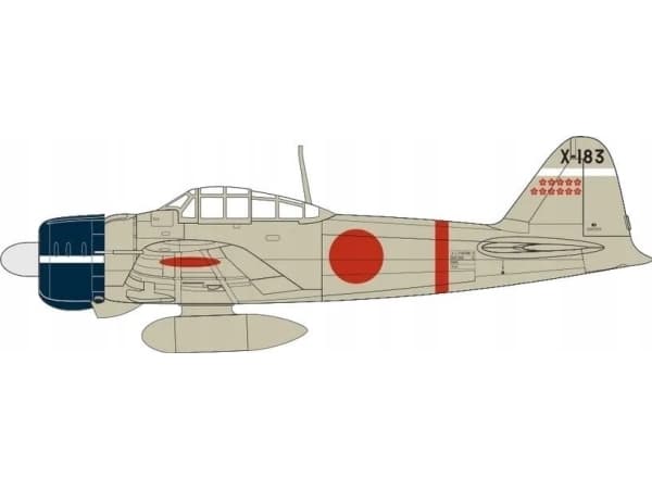 Airfix Muovimalli Mitsubishi A6M2b Zero 1/72