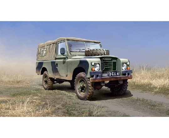 Italeri Land Rover 109’ LWB, Military car model, Kokoamispakkaus, 1:35, Land Rover 109’ LWB, Ei sukupuolirajoitusta, Muovi