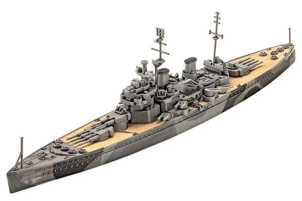 Model Set HMS Duke of York 1:1200