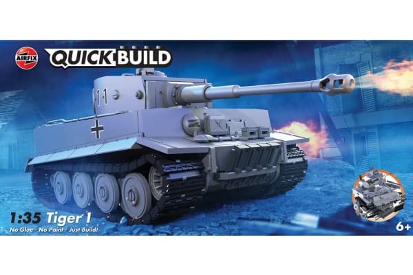 Airfix Model plastikowy Quickbuild Tiger I 1/35