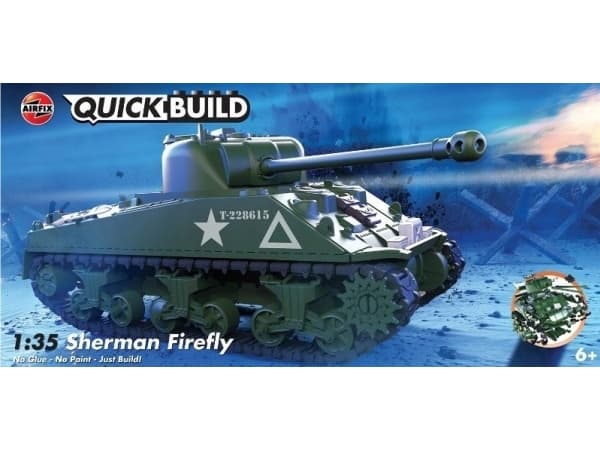 Airfix Model plastikowy Quickbuild Sherman Firefly 1/35