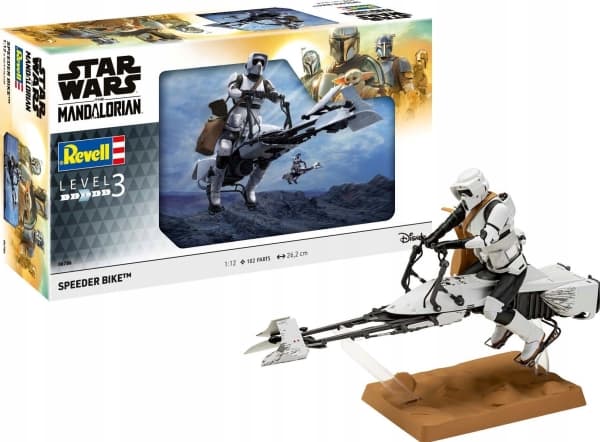 Revell 06786 Star Wars Speeder Bike Science Fiction -sarja 1:12