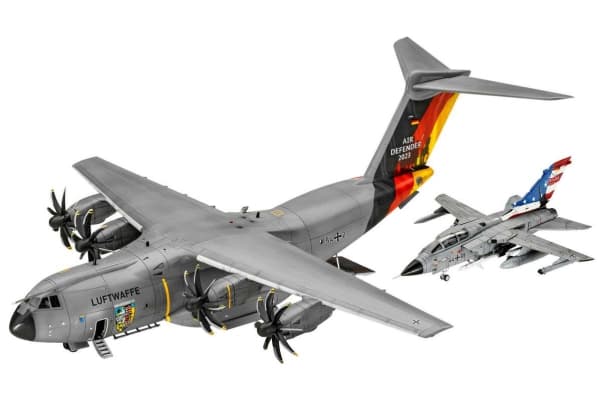 „Revell“ – „Air Defender 2023 A400M Atlas + Tornado IDS“, 1/144, 03789