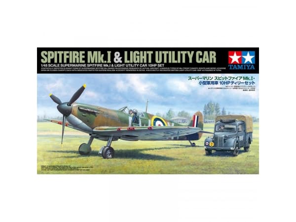 Tamiya Model do sklejania Supermarine Spitf ire Mk.I&Light Utility C