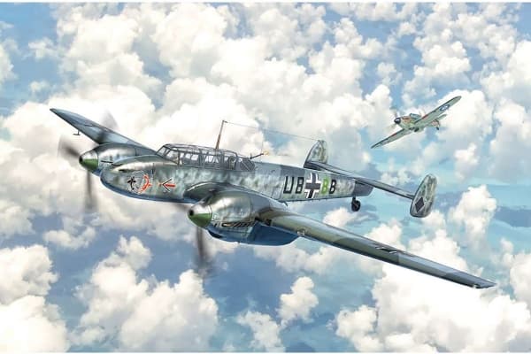 Italeri Model to assemble BF-110C Zerstorer 1/72