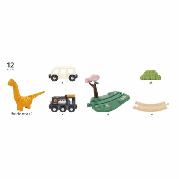 Träna med Circuit Brio Dinosaur circle set