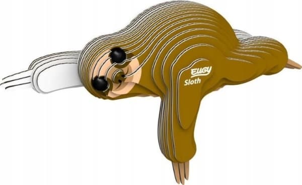 Teka Sloth Eugy. Øko 3D-puslespill