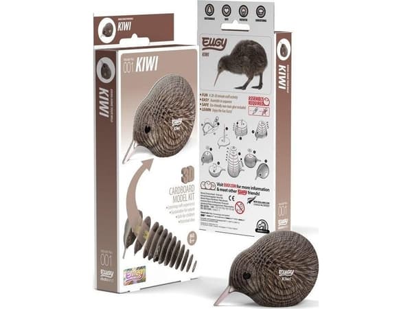 Eugy the Kiwi Bird - 3D Eco Puzzle