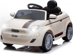 Milly Mally Milly Mally Batteridrivet fordon Fiat 500e Vit