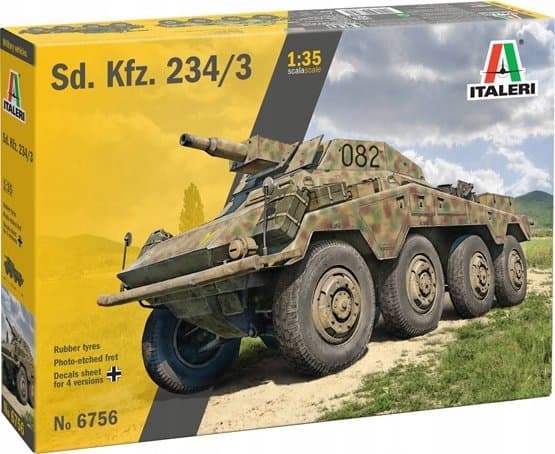 Italeri Muovimalli sd.kfz. 234/3 1/35